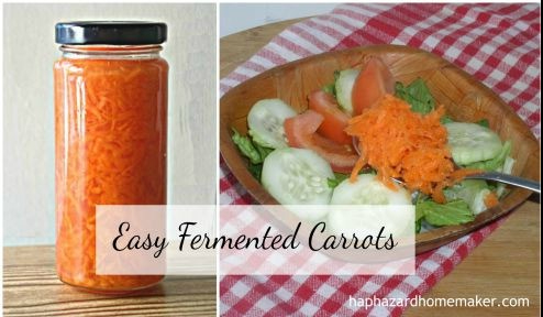 Fermented carrots