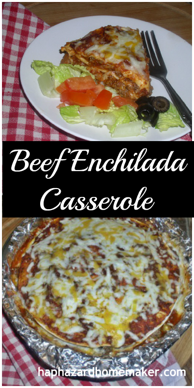Beef Enchilada Casserole