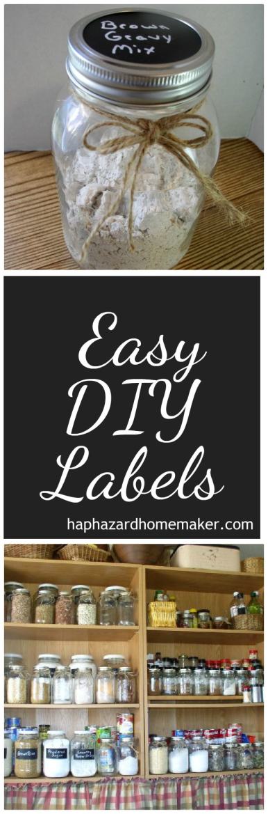 Easy DIY JarLabels Pin - haphazardhomemaker.com