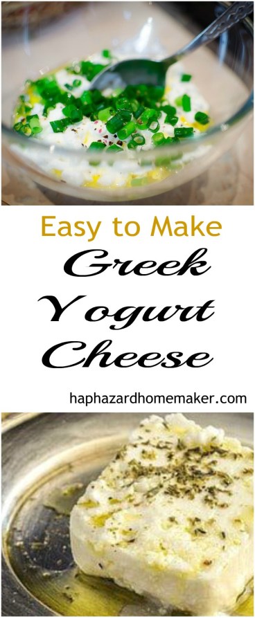 How to Make Greek Yogurt Cheese