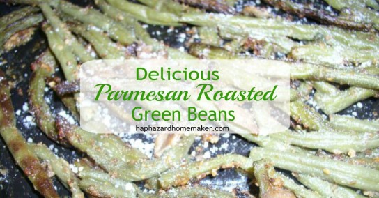 Delicious Parmesan Roasted Green Beans Ingredients