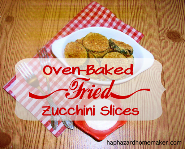 Oven-Baked "Fried" Zucchini