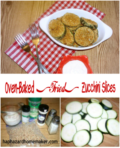 Oven-baked "Fried" Zucchini