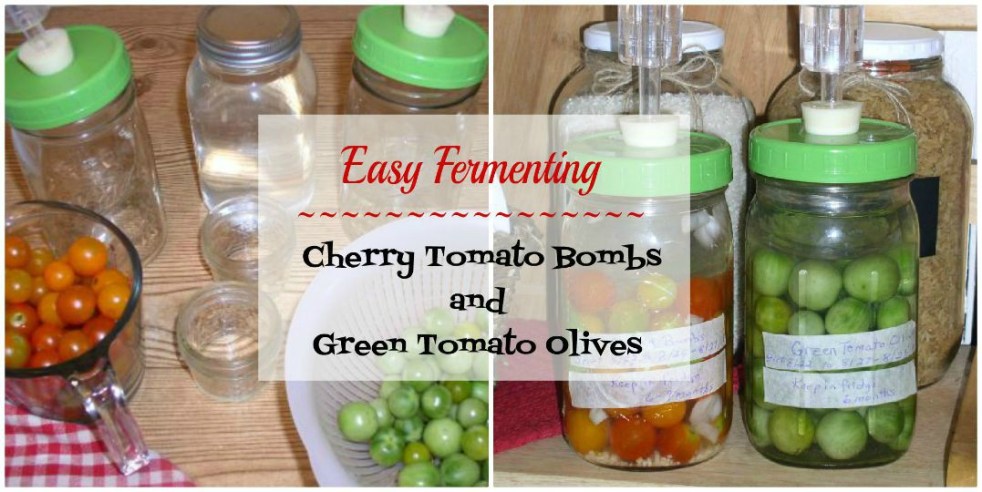 Cherry Tomato Bombs