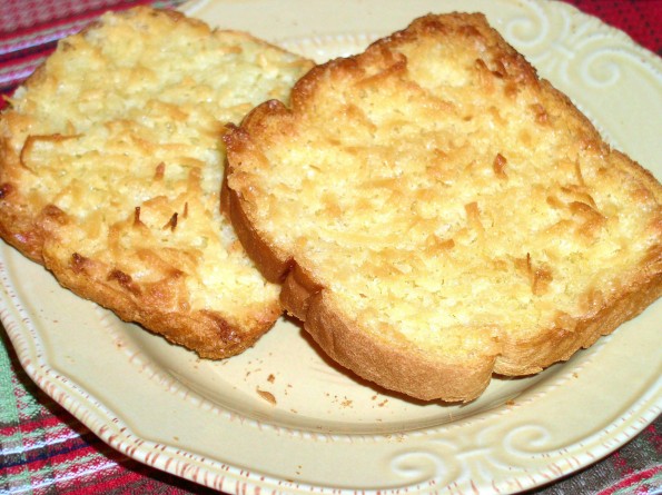 Coconut Toast - haphazardhomemaker.com