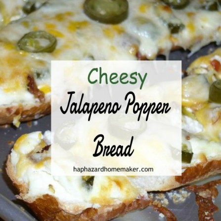Cheesy Jalapeno Bread - haphazardhomemaker.com