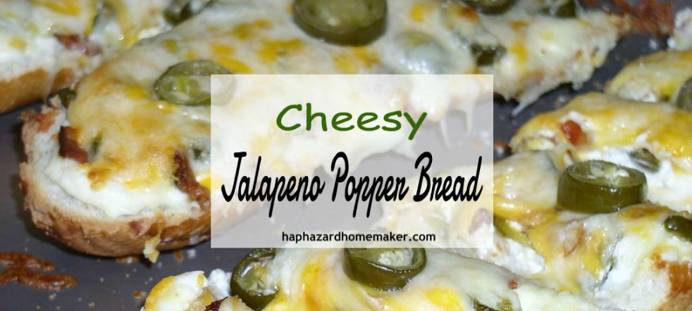 Cheesy Jalapeno Bread - haphazardhomemaker.com