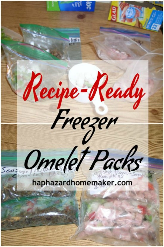 Recipe-Ready Freezer Omelet Packs - haphazardhomemaker.com