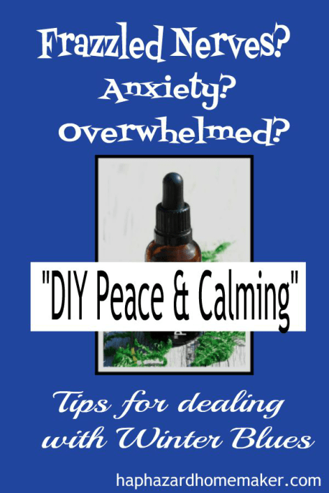 DIY Peace & Calming Essential Oil Blend - haphazardhomemakercom