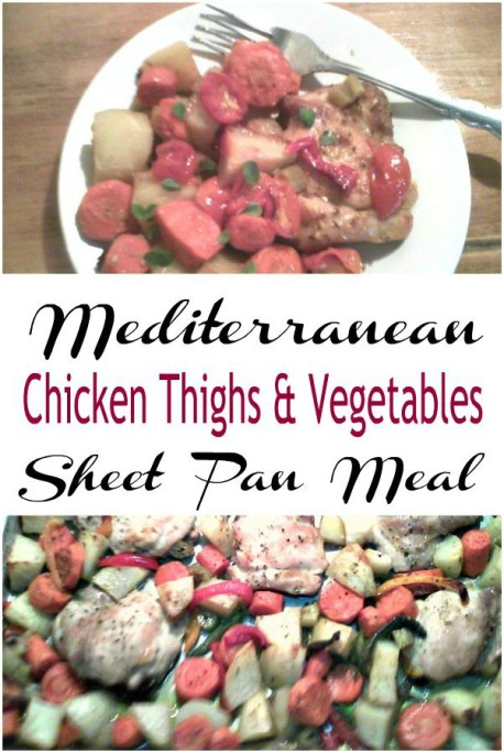 Easy Mediterranean Chicken Sheet Pan Meal