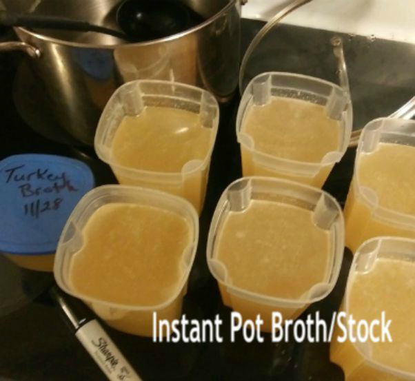 Easy Instant Pot Broth Stock - haphazardhomemaker.com 