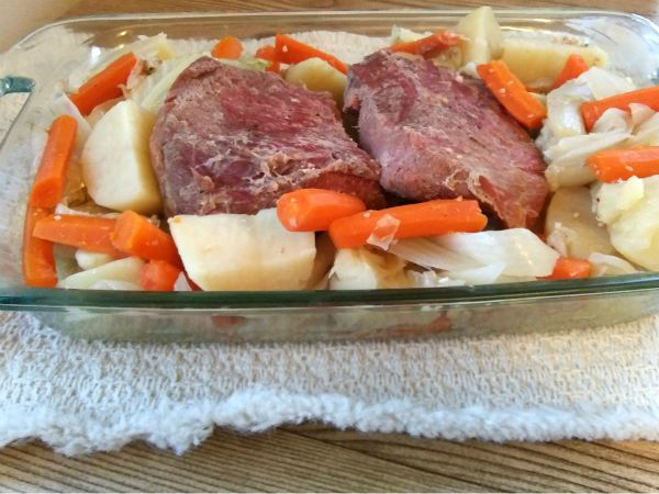 Easy Corned Beef And Cabbage - haphazardhomemaker.com