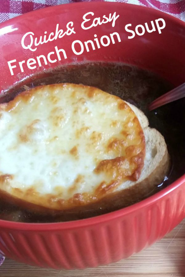 Easy French Onion Soup - haphazardhomemaker.com