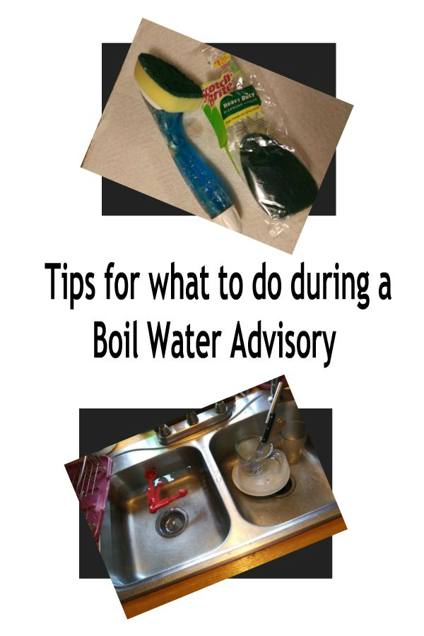 Tips for what to do during a Boil Water Advisory - haphazardhomemaker.com