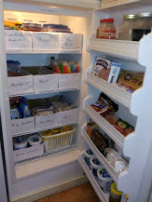 Easy Tips t Organize an Upright Freezer