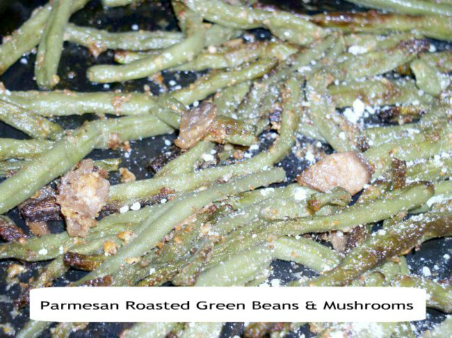 How to Make Sheet Pan Meals with Parmesan Roasted Green Beans & Mushrooms