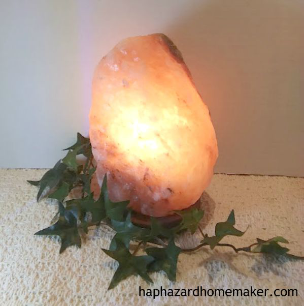 Himalayan Salt Lamp - haphazardhomemaker.com