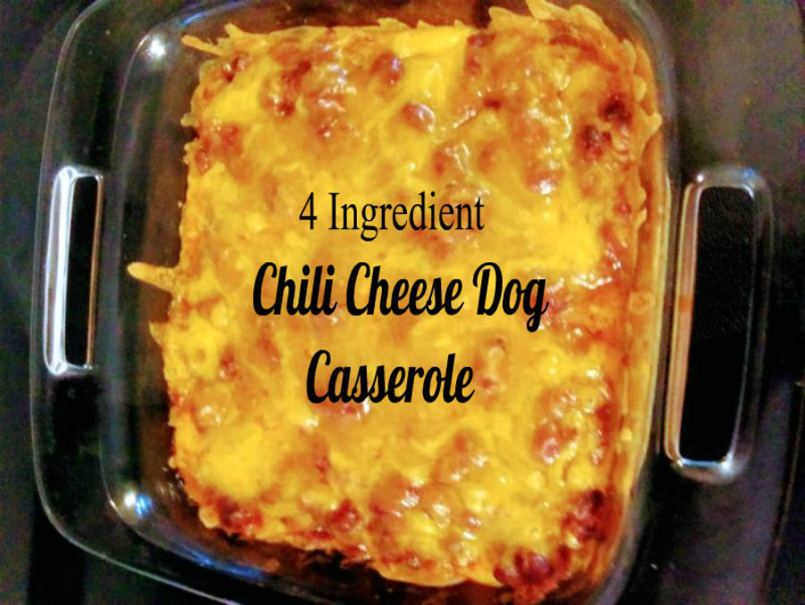 Chili Cheese Dog Casserole - haphazardhomemaker.com