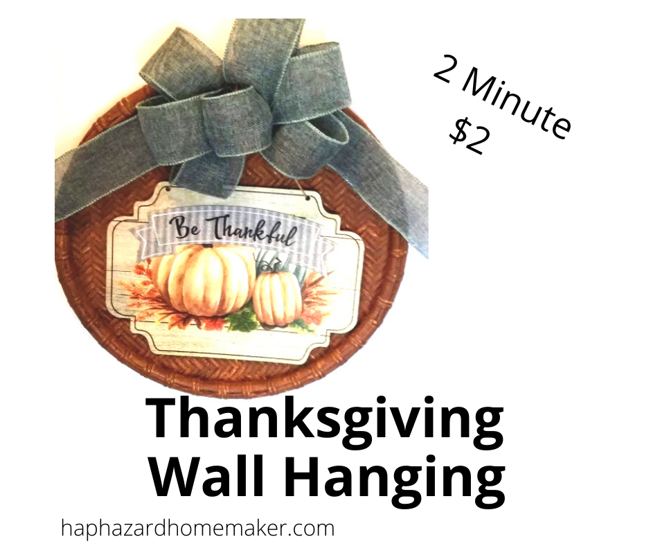 Thanksgiving Wall Hanging - haphazardhomemaker.com