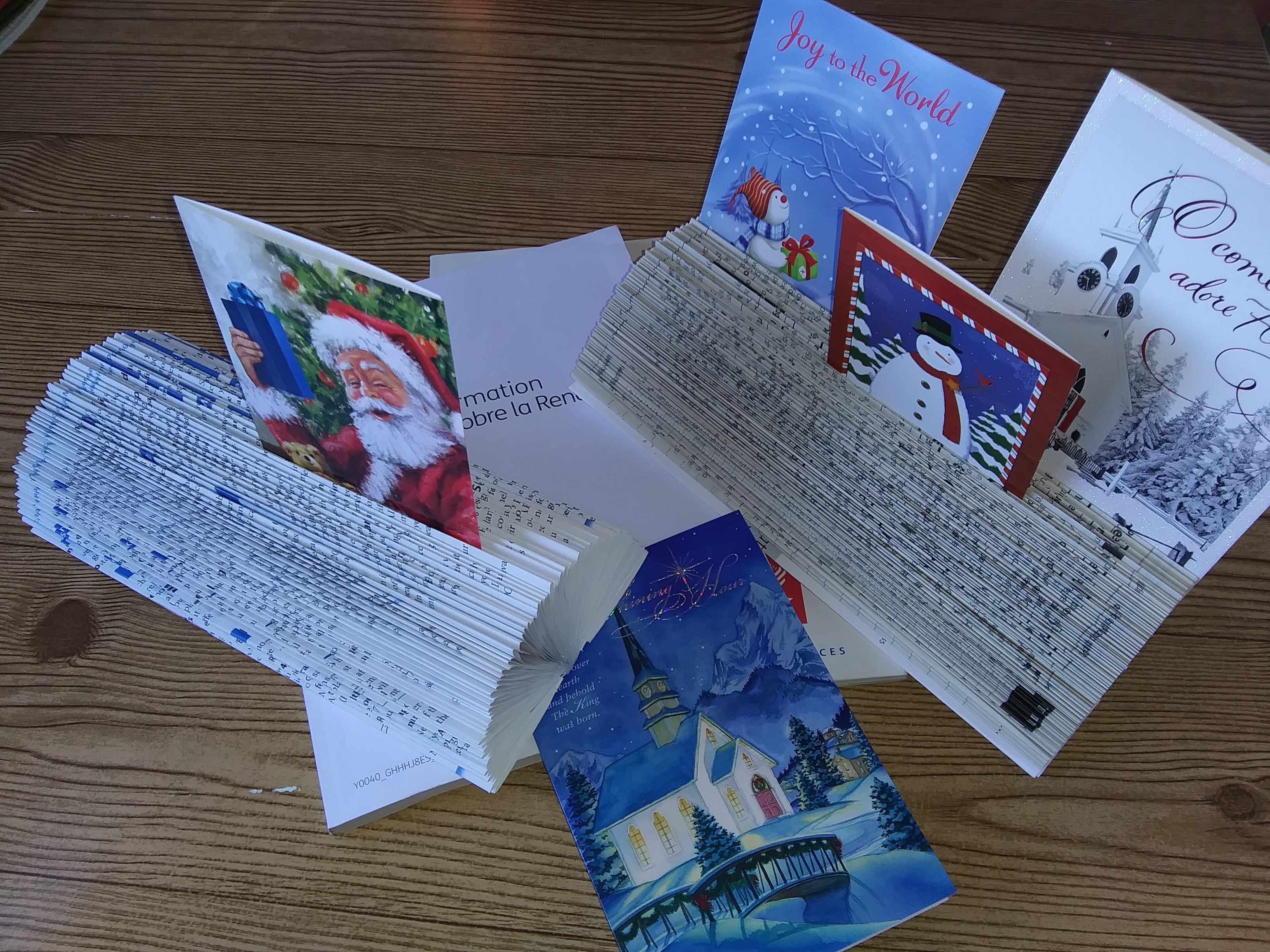 DIY Christmas Card Display - haphazardhomemaker.com